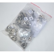 SPOJOVACÍ MATERIÁL MOTOCYKLU (BEZ MOTORU) - JAWA 50/23 MUSTANG - NEREZ NELEŠTĚNÝ